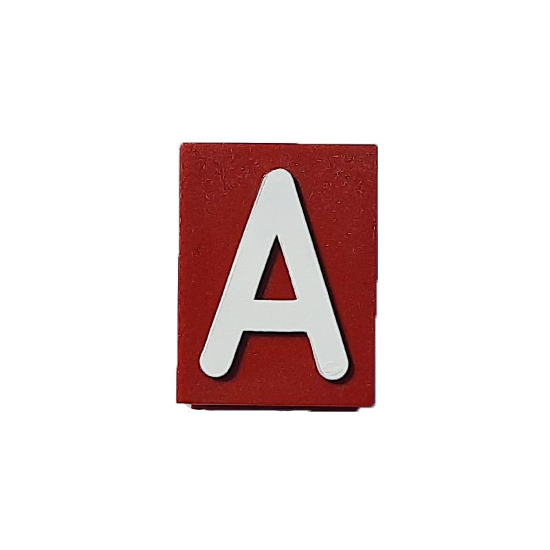 Znak A červený HECKL