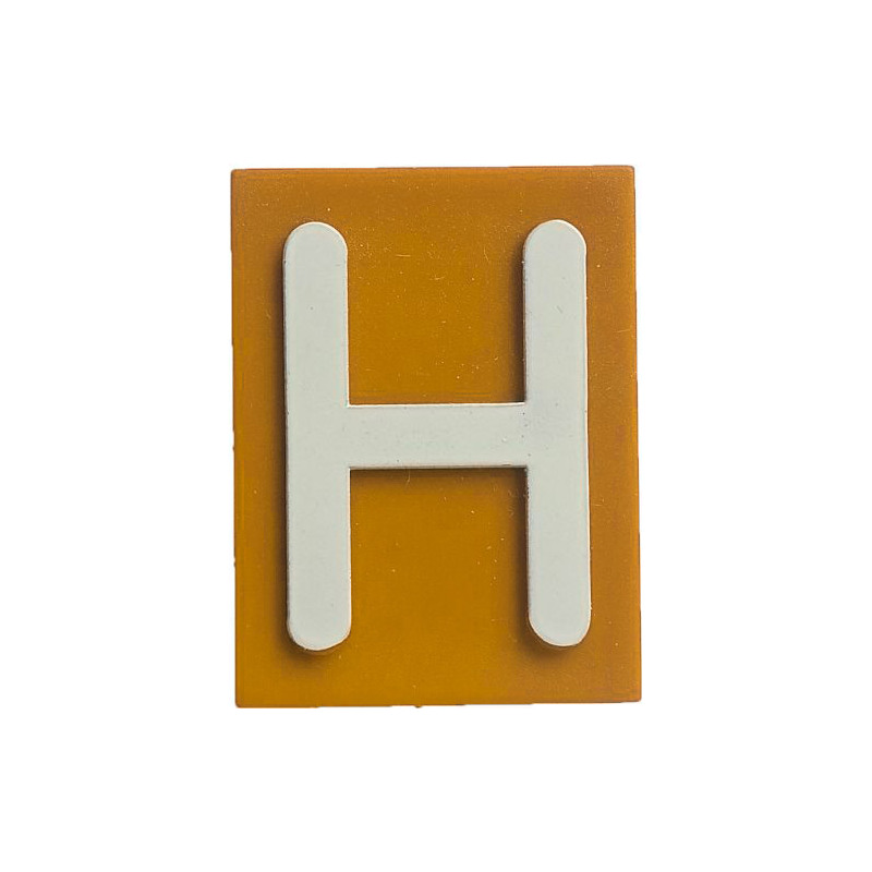 Znak H žlutý HECKL