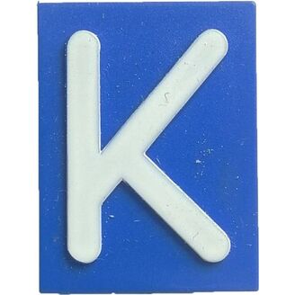 Znak K modrý HECKL