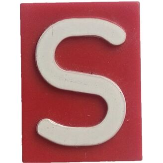 Znak S červený HECKL