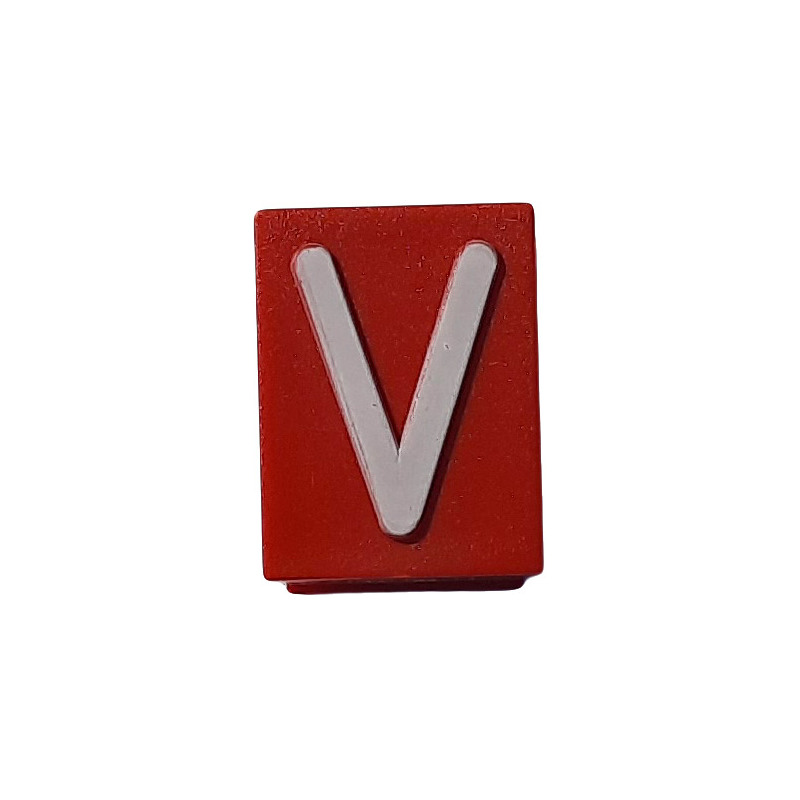 Znak V červený HECKL