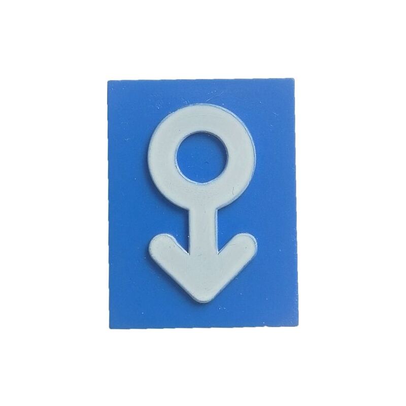 Znak vzdušník/kalník modrý HECKL