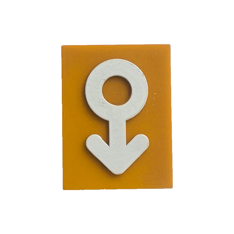 Znak vzdušník/kalník žlutý HECKL