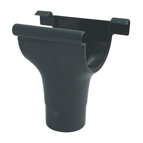 Kotlík okapu 125/105 mm, antracit, plast, Marley 085258