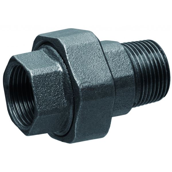 Šroubení černé MF 6/4"