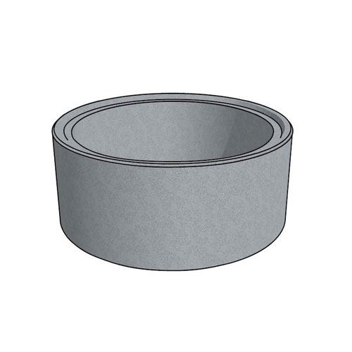 Šachtová skruž TBS-Q DN 800 x 250 x 90 mm, bez stupadel