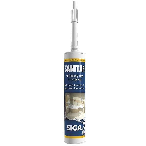 Tmel sanitární SIGA, 310 ml  bílý 