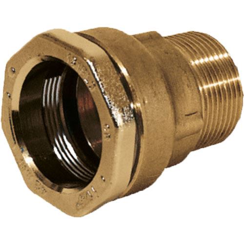 Isiflo spojka T 110 d 42 x 5/4", s vnějším závitem, speciál, AVK 2.1.110.42114