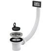 Dřezová výpusť 6/4", nerez mřížka, s flexi přepadem, Alcadrain A331