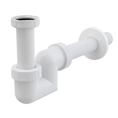 Umyvadlový sifon A45F bez výpusti G 5/4", odpad 32 mm, Alcadrain A45F-DN32