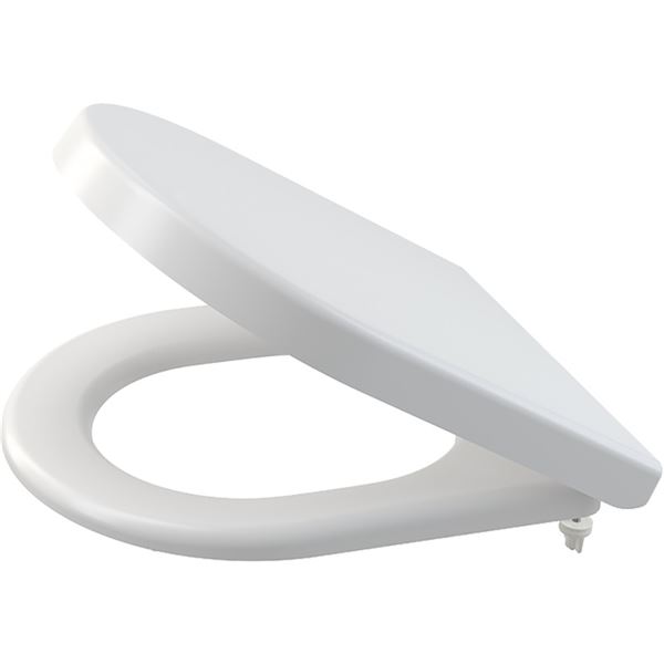 WC sedátko s poklopem, Soft-Close, bílé, Aladrain A67
