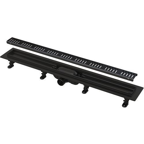 Sprchový odtokový žlab APZ10BLACK 850 mm, Alcadrain