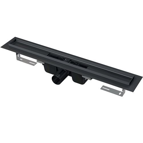 Sprchový odtokový žlab APZ1BLACK 850 mm, Alcadrain
