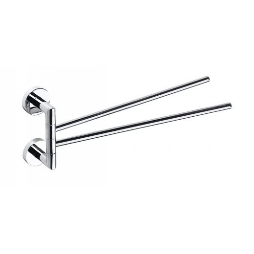 Dvojitý držák ručníků OMEGA - otočný