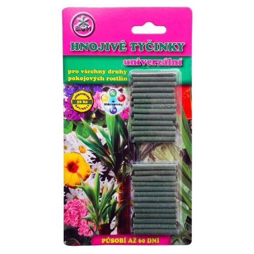 Hnojivo tyčinkové BIOM, univerzální 50 ks