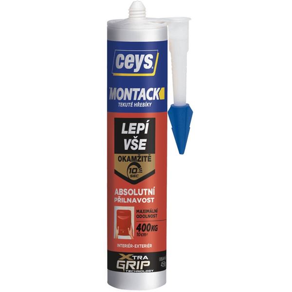 Lepidlo montážní Ceys, MONTACK Express 450g