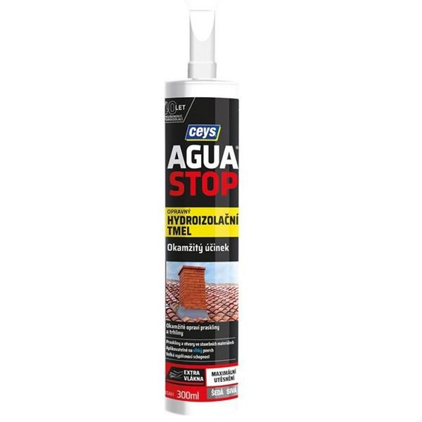 Hydroizolační tmel AGUA STOP šedý 300 ml, Ceys 42902806