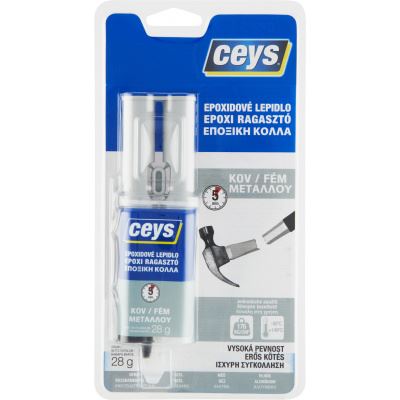 Lepidlo epoxidové Ceys, kov 24ml