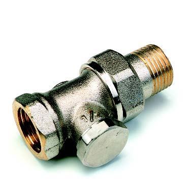 Přímé radiátorové šroubení 1/2", COMAP 429204