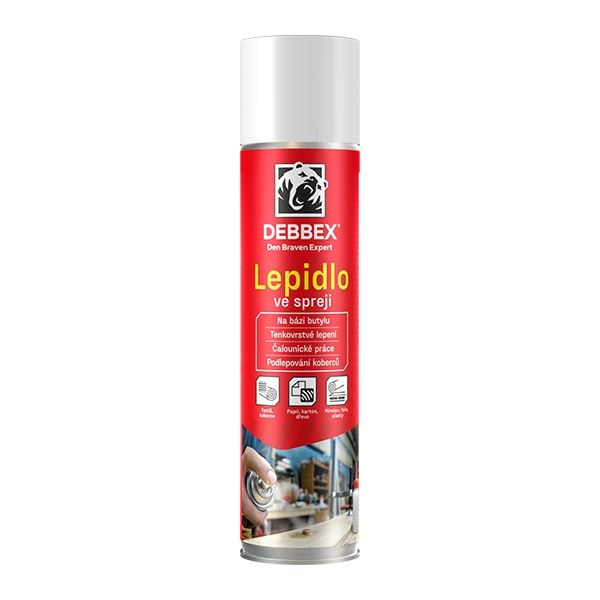 Lepidlo ve spreji 400 ml, Debbex, Den Braven, TA21000