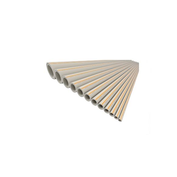 Trubka PP-RCT FASER HOT d 25 x 3,5 PN 20, 4 m tyč, FV-plast AA113025004