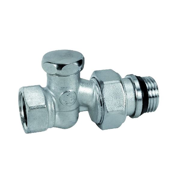 Regulační a uzavíratelné radiátorové šroubení, přímé, 1/2", Giacomini R17X033