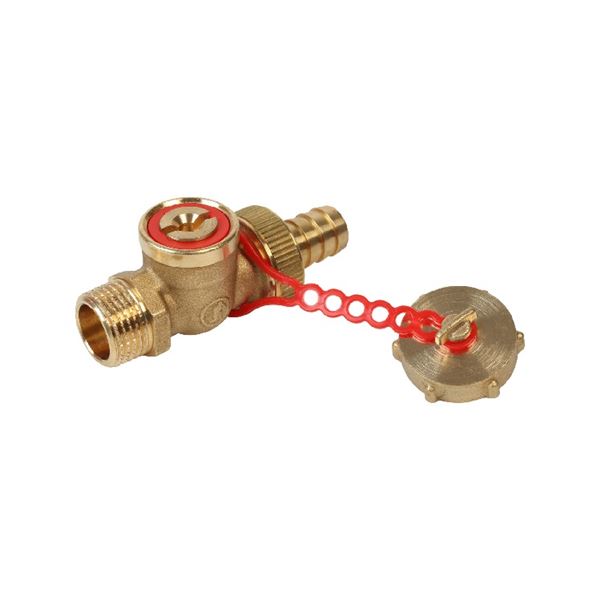 Vypouštěcí kulový kohout bez páčky 1/2", Giacomini R608Y013