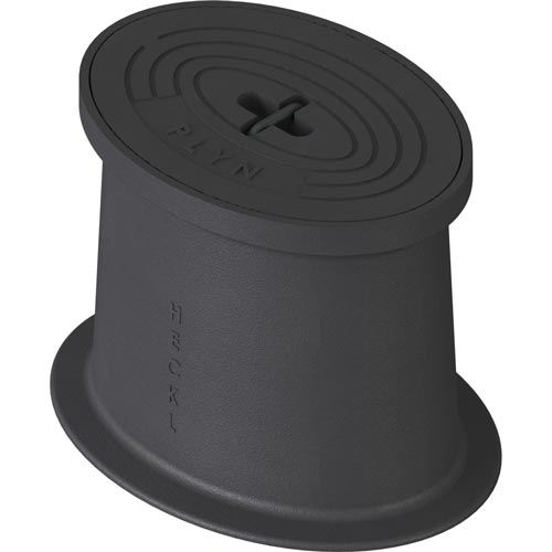 Poklop hydrantový RENKO, PLYN, víko černé, třmen, HECKL