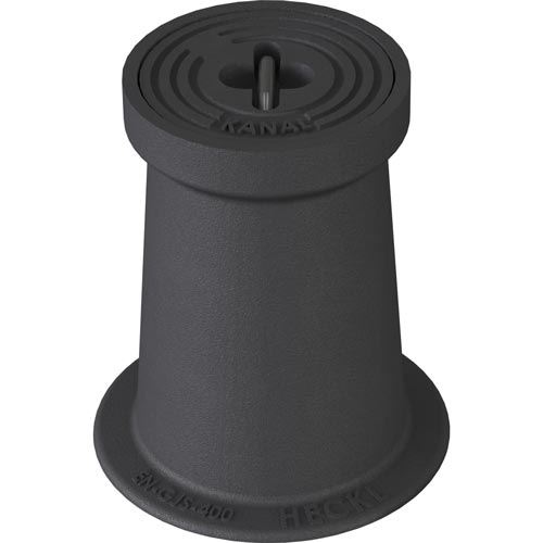 Poklop ventilový RENKO, KANAL, víko černé, třmen, HECKL