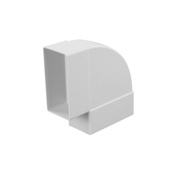 Koleno vodorovné HACO, CKH 2×110×55 ploché