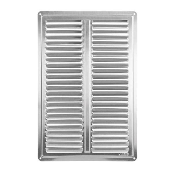 Větrací mřížka nerezová krytka, 200 × 300 mm, HACO 0713