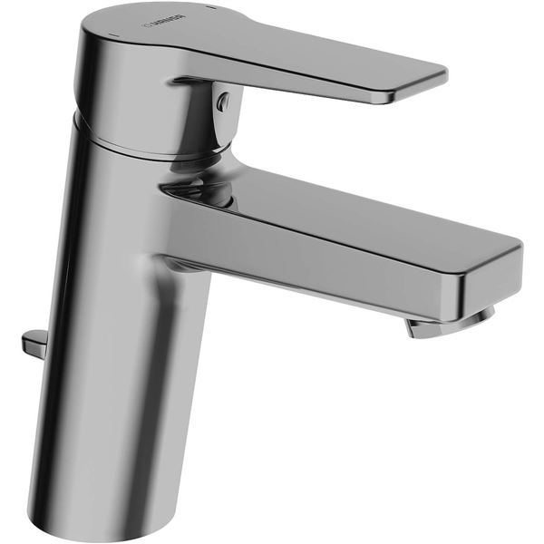 Umyvadlová baterie HANSATWIST XL, chrom, stojánková, s výpustí, Hansa 09012283