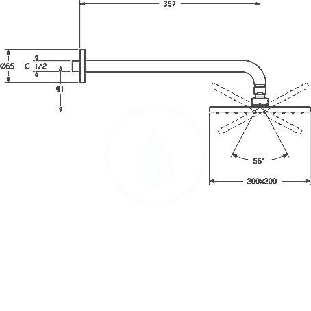Hlavová sprcha VIVA