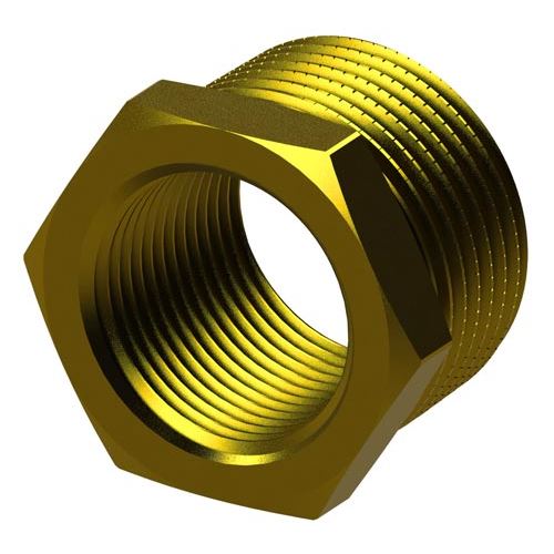 Mosazná redukce MF R 2" x 6/4", HECKL
