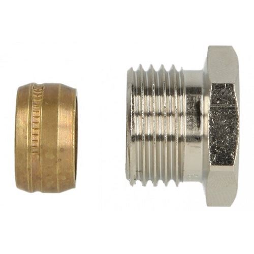 Šroubení svěrné pro CU 15 x 1/2", Heimeier 2201-15.351