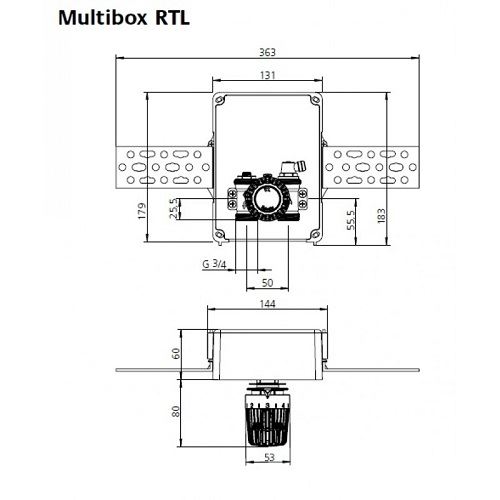 MULTIBOX RTL Heimeier 9304-00.800
