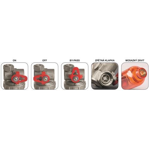 Magnetický odkalovací filtr MAGNETIC V3, 3/4" F, Immergas MG-V3