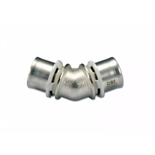 Lisovací koleno 45° Press d 40, IVAR.PT 5704, 510101