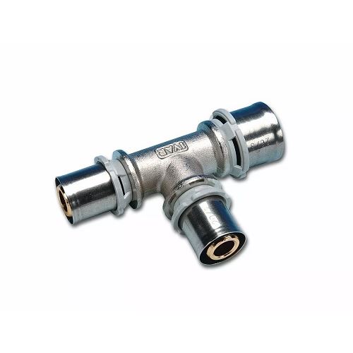 Lisovací T-kus redukovaný Press d 63 × 32 × 63, IVAR.PT 5720 R, 512094