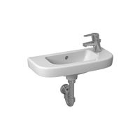 Umyvátko Deep 50x23 cm, s otvorem vpravo, bílé, na stěnu, s přepadem, JIKA, H8156150001061