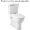 Stojící kombi mísa MIO - odpad vario, pro invalidy, výška 50cm, JIKA H8247160000001