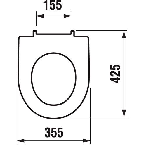 WC sedátko s poklopem Lyra Plus, Soft-Close, bílé, Jika H8933853000001
