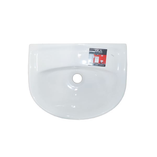 Umyvátko Lyra Plus 40x31 cm, bez otvoru, bílé, na stěnu, s přepadem, JIKA, H8153810001091