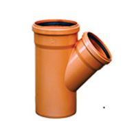 Odbočka redukovaná KGEA 45° 315/110 mm, PVC, kanalizace