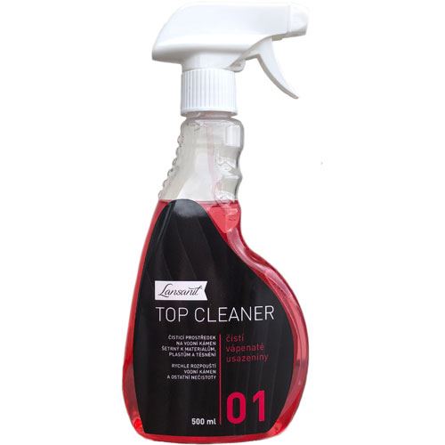 Čisticí prostředek na sklo TOP Cleaner 500 ml, Lansanit