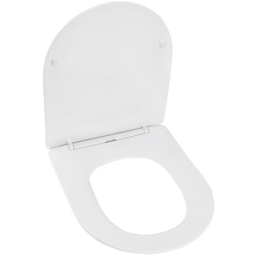 WC sedátko s poklopem Lansanit 3.0, softclose, slim, bílé, LANSEDS30