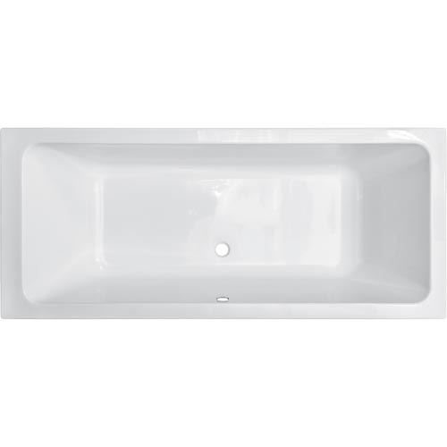 Obdélníková vana EX 180x80 cm, bílá, Lansanit LANEX180X80