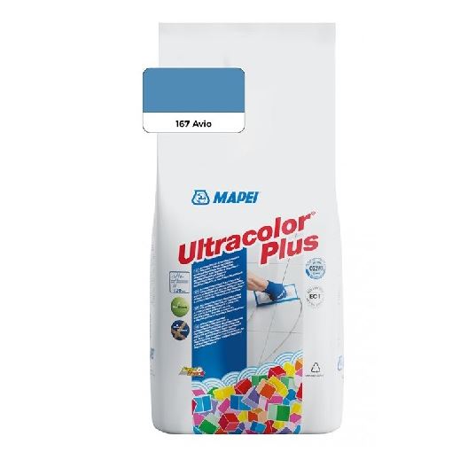 Spárovací hmota ULTRACOLOR PLUS, 163 světle fialová, 2 kg, Mapei 60016328A