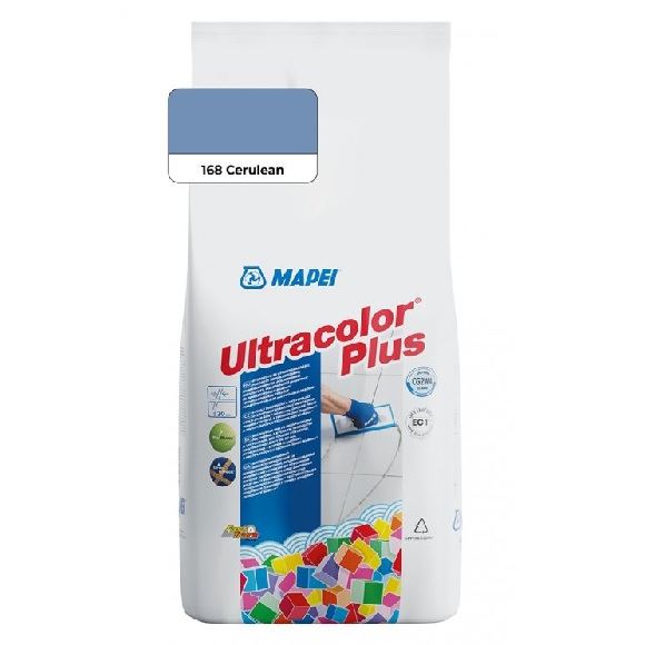 Spárovací hmota ULTRACOLOR PLUS, 168 cerulean, 5 kg, Mapei 60016845A
