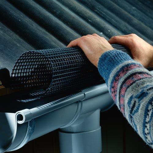 Lapač listí do žlabu okapu RG 100 - 125, Marley 071398